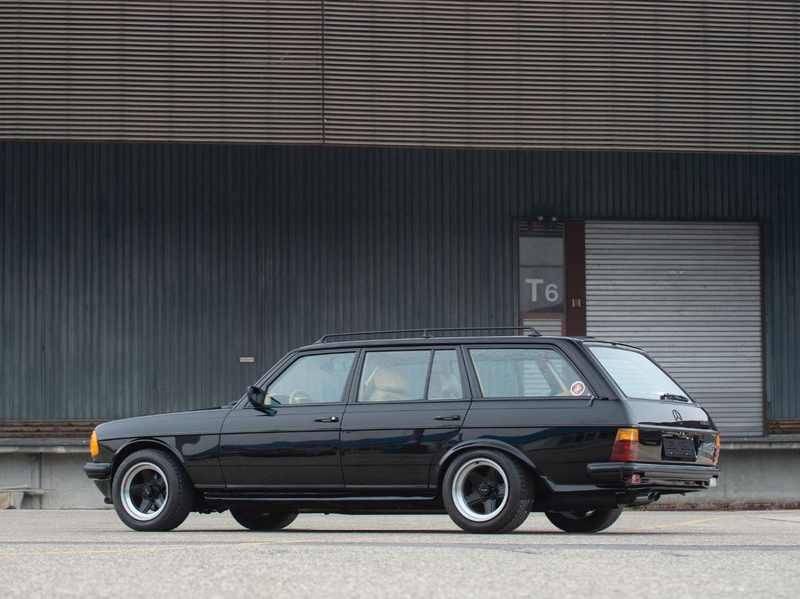 Illustration for article titled Behold: The Menacing W123 AMG V8 Wagon of Your Wildest Dreams